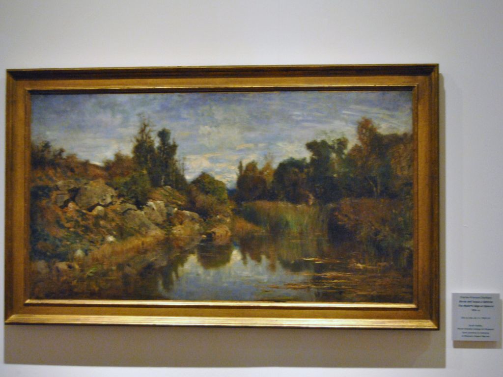 Roma_201004_Da Corot a Monet_Charles-Francois Daubigny - 1856 ca - Bordo dell acqua a Optevoz.jpg